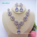 Fashional bling bling zircon bridal jewelry set for wedding necklace  NE-216